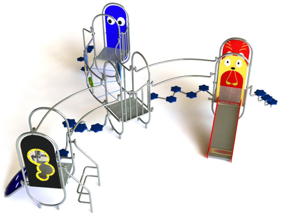 Дитячий комплекс Париж Kidigo (11-83.1/3-6)