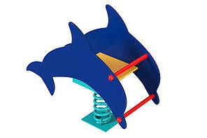 Гойдалка на пружині Дельфін (Kidigo ТМ)