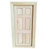 Мініатюра двері вхідні 6 секторів з наличниками 18*8.8 см, фото 5