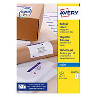 Этикетки для посылок Avery J8169-25 99,1х139 мм (100 етикеток)