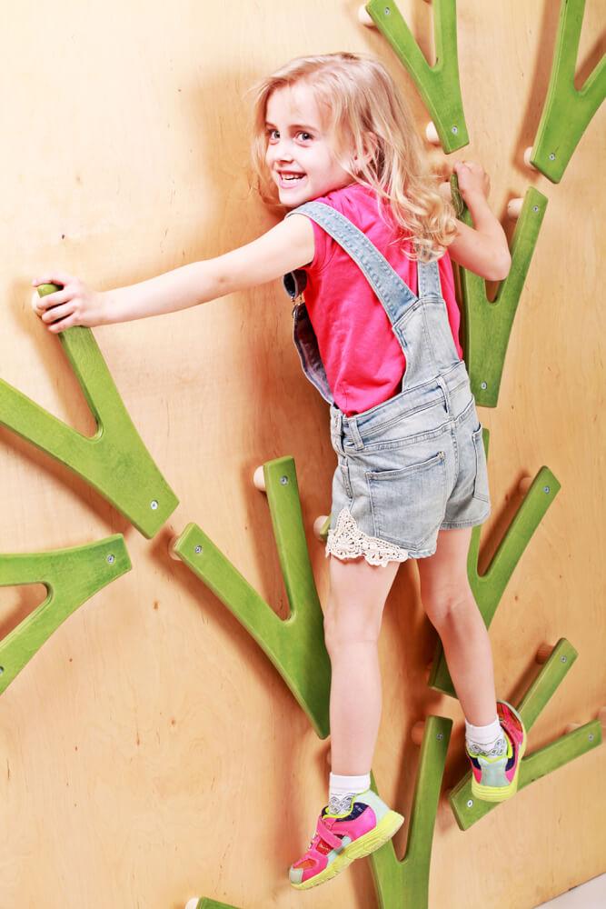 Детский скалодром Невероятные веточки на каркасе (Kidigo ТМ) - фото 1 - id-p1575948880