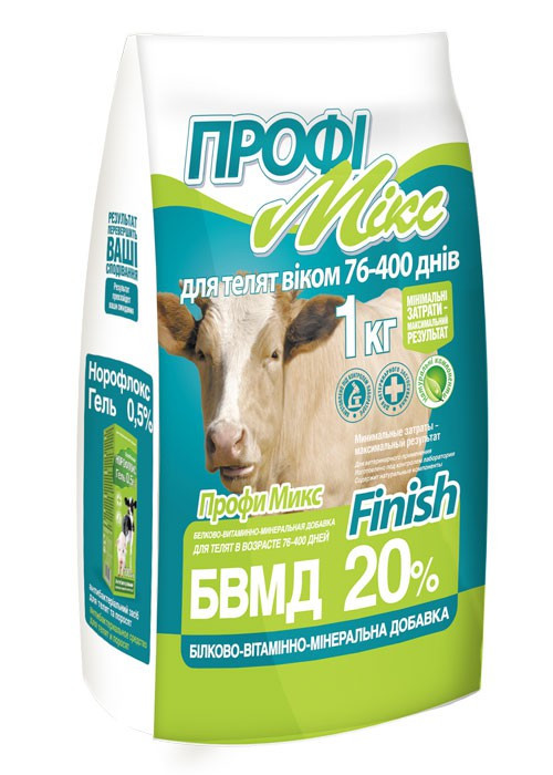 БВМД Профімікс 20% Для Телят Від 76 - 400 Днів 1 кг O.L.KAR., фото 1