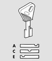 Mottura Art. 92105E00C Заготовки для ключей для нажимных цилиндров (5940)
