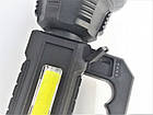Ліхтар акумуляторний BL T100 7859 Led COB Micro, чорний, фото 8