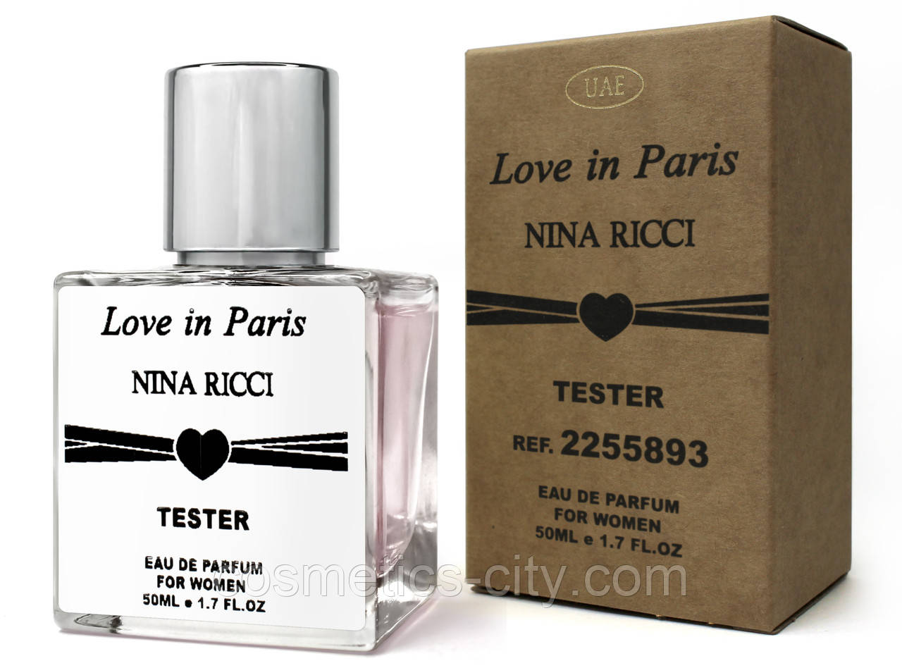 Тестер DUBAI жіночий Nina Ricci Love in Paris, 50 мл, фото 1