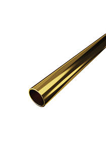 ODF-09-11-10-L3000 Штанга для душових кабін з нержавійки, довжиною 3000 мм, діаметром 16 мм, колір золото