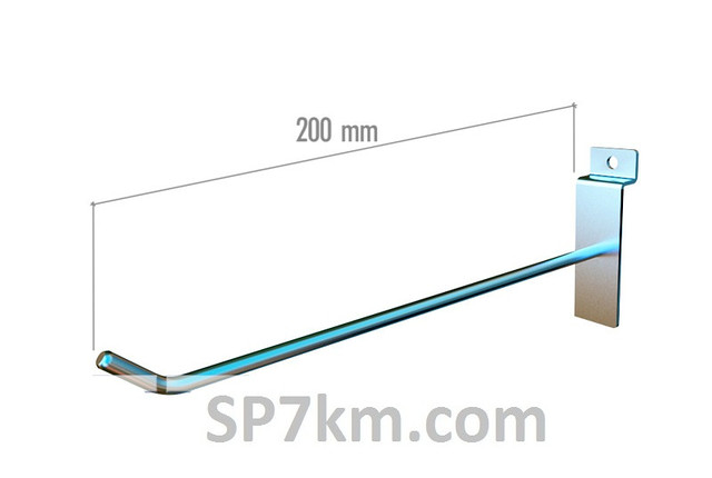 Крючки в Экономпанель ( Экспопанель ). Длина 20см.толщина 6мм - фото 1 - id-p17062333