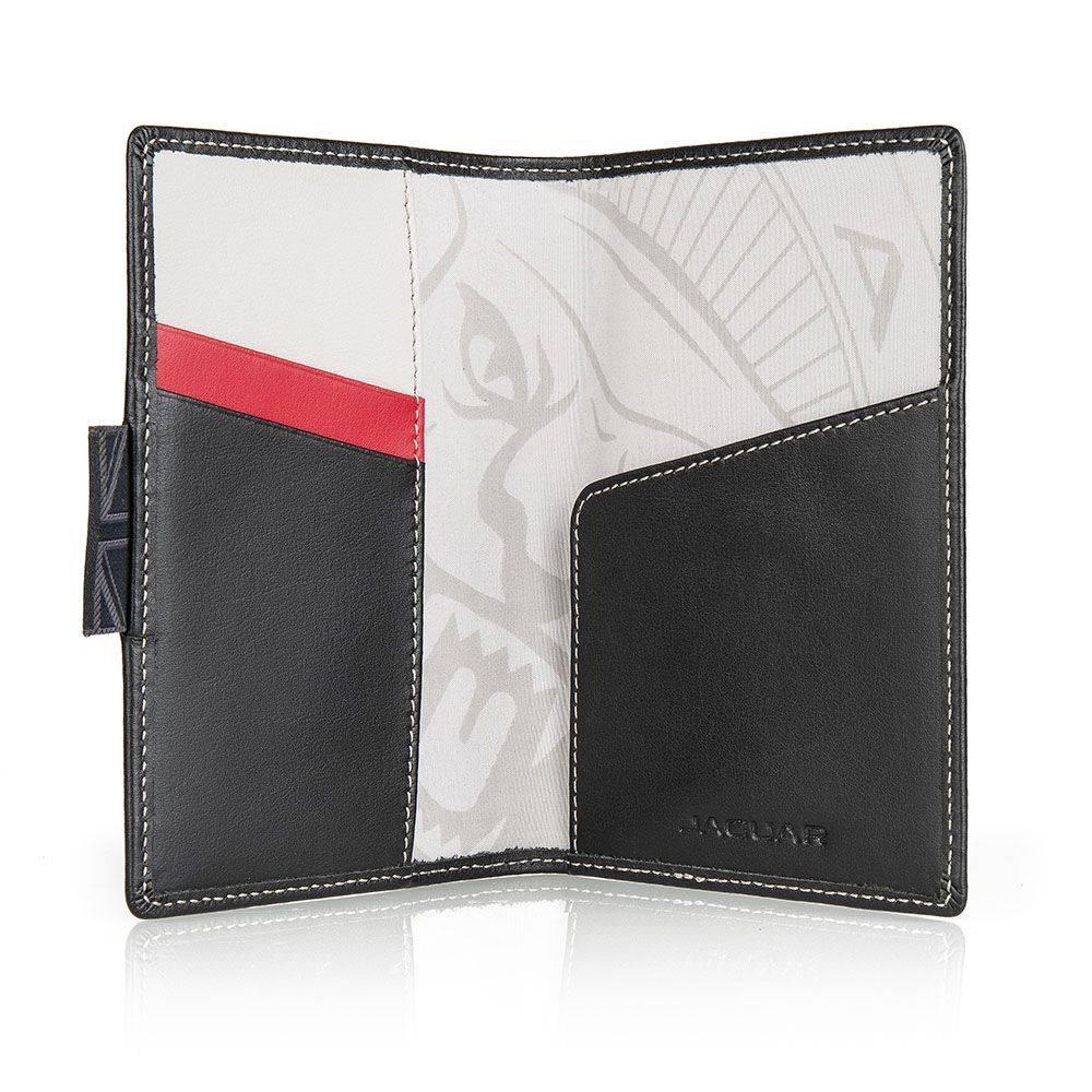 Обкладинка для паспорта Jaguar з принтом Growler, 50JGLG425BKA, фото 1