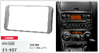 2-DIN переходная рамка TOYOTA Universal silver, CARAV 11-107