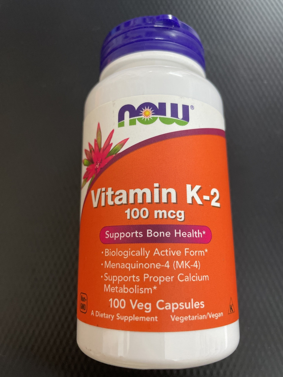 Вітамін К-2 Now Foods  Vitamin K-2 100mcg 100 vcaps, фото 1