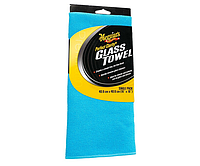 Салфетка для стекла синяя Meguiar's X210300 Perfect Clarity Glass Towel 40,6 х 40,6 см 204723