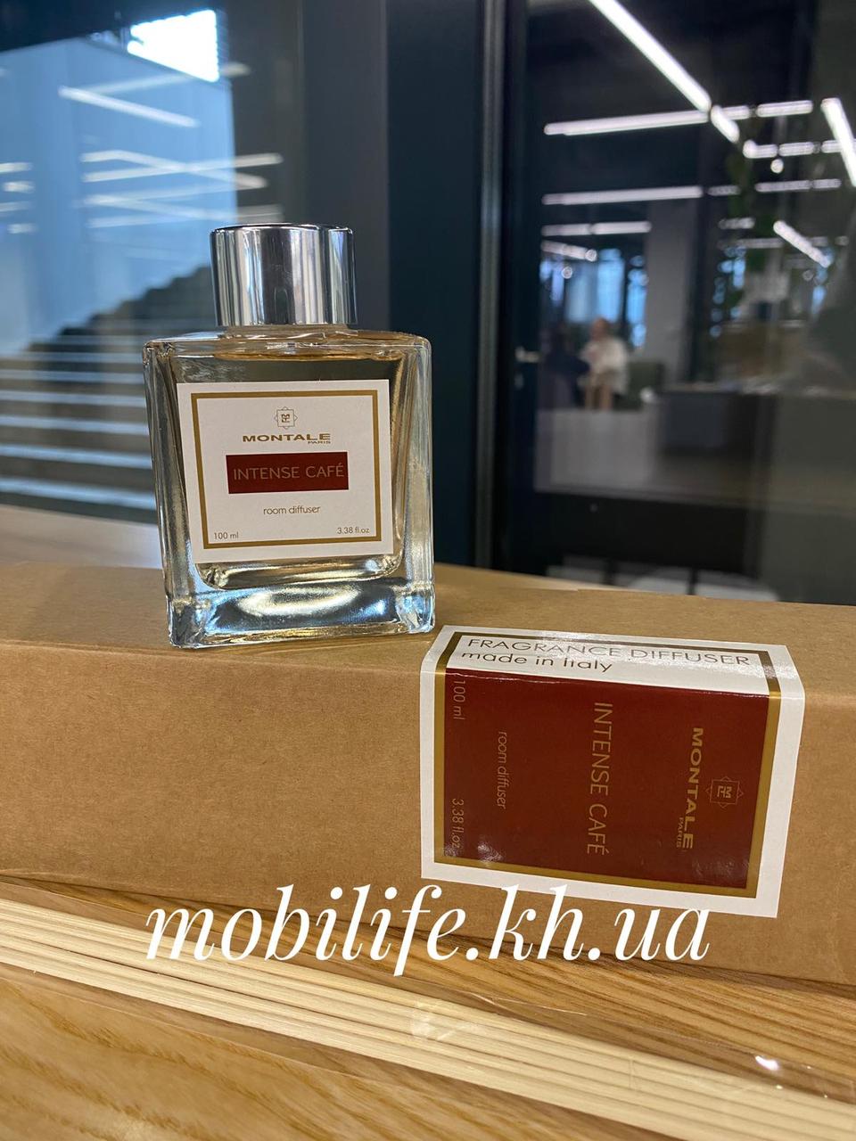 Аромодифузор для дому з паличками Montale Intense Cafe (100 мл) Італія/Аромат для приміщень/