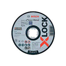 Круг відрізний Bosch X-Lock Expert Inox 125х1х22,23 мм (2608619264)