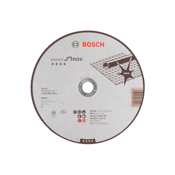 Круг відрізний Bosch Expert AS 46 T INOX BF 230x2 мм (2608600096), фото 1