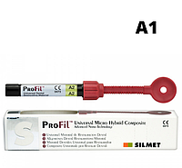 PROFIL шприц А1, 4 г универсальный реставрационный композит (Silmet)