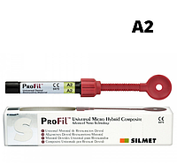 PROFIL шприц А2, 4 г універсальний реставраційний композит (Silmet)