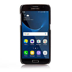 Шкіряний чохол Jaguar для Samsung Galaxy S7, Black, 50JDPH728BKA