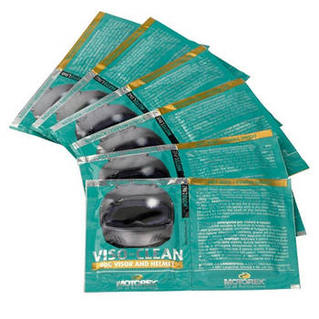 Серветки, що очищають для візора Motorex Viso-Clean (6 шт.) tk246