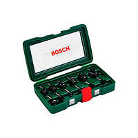 Набір твердосплавних фрез Bosch Promoline 8 мм, 12 шт. (2607019466)