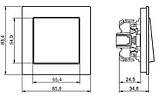 Рамка 2 - пост. Merten SM M-Plan Активно білий MTN515225, фото 2