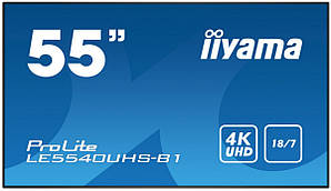 Широкоформатний інформаційний дисплей Iiyama LE5540UHS-B1