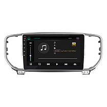Штатна магнітола Lesko для Kia Sportage IV Рестайлінг 2018-н.в. 9" 2/32Gb 4G Wi-Fi Top GPS Android, фото 4
