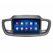 Штатна магнітола Lesko для Kia Sorento III Prime 2014-2017 екран 10" 2/32Gb 4G Wi-Fi Top GPS Android, фото 3