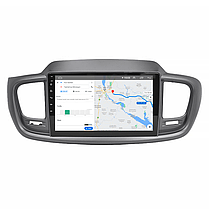 Штатна магнітола Lesko для Kia Sorento III Prime 2014-2017 екран 10" 2/32Gb 4G Wi-Fi Top GPS Android, фото 4