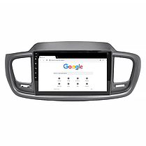 Штатна магнітола Lesko для Kia Sorento III Prime 2014-2017 екран 10" 2/32Gb 4G Wi-Fi Top GPS Android, фото 5