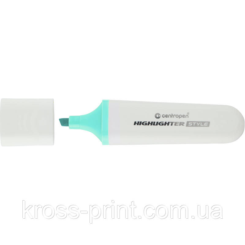 Маркер Highlighter Style 6252 1-4,6 мм клин. пастел. блакитний