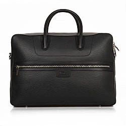 Шкіряний портфель Jaguar, Black, 50JBLU341BKA