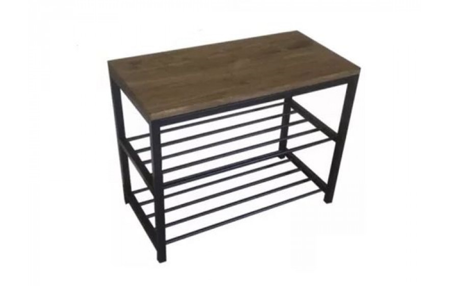 Полиця металева для взуття J3 LOFT (обувница лофт, полиця для взуття в стилі Лофт)