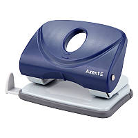 Діркопробивач 20 арк пластик Axent Welle-2, синій