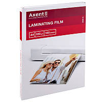 Плівка для ламинатора A4 Axent 100 мкм 100 шт
