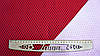 Тканина бенгалін червоного кольору принт "Плетіння", фото 5