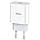 Адаптер мережевий HOCO C76A Plus Speed source 1Type-C, PD, QC, 20W, 3A, білий, фото 3