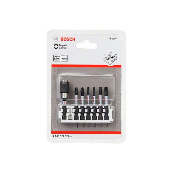 Набір ударних біт Bosch Impact Control 1/4" 50 мм (7 шт.) (2608522327)