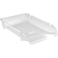 Лоток горизонтальний пластик Delta прозорий