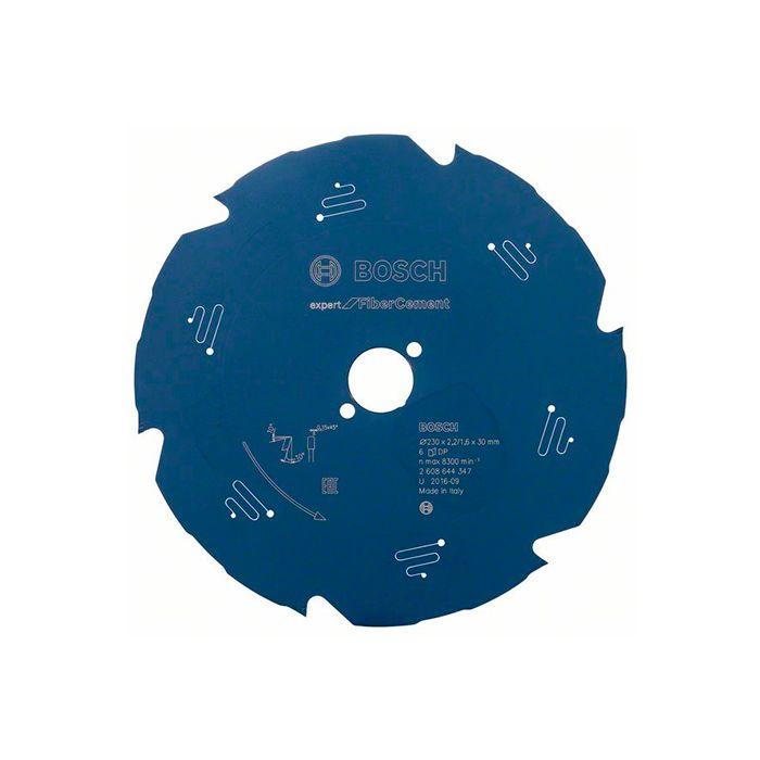 Диск пиляльний за фіброцементом Bosch 230x30x6T Expert for Fiber Cement (2608644347)