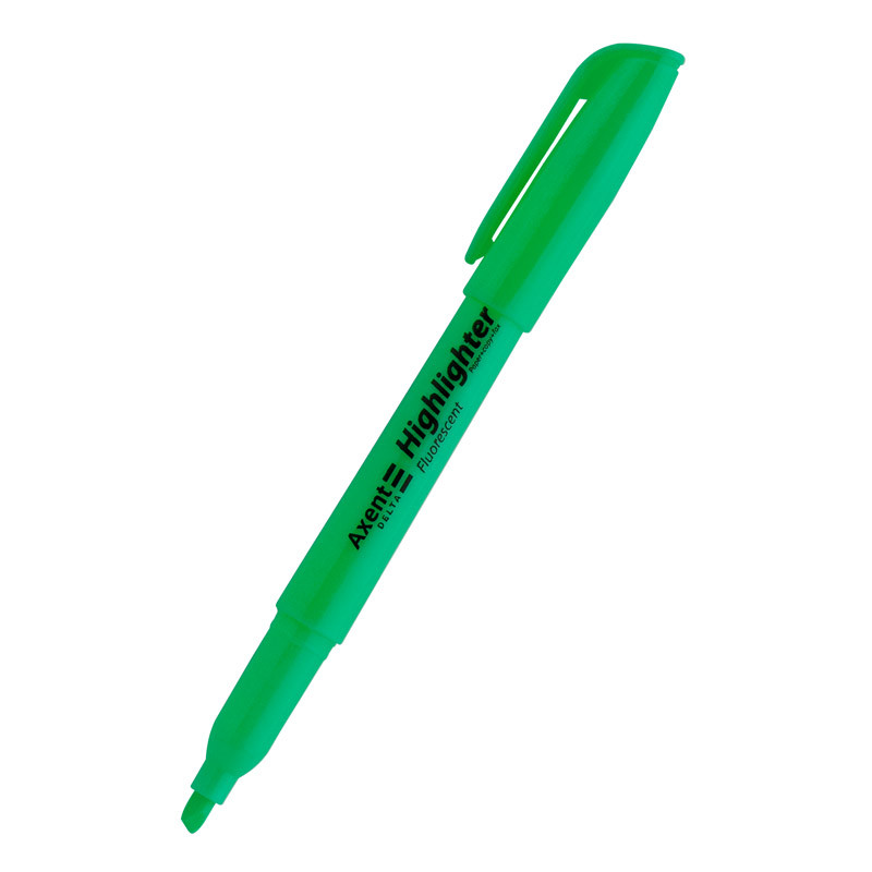 Маркер текстовий 2-4 мм, Delta, зелений
