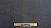 Тканина бенгалін чорного кольору принт "Плетіння", фото 4