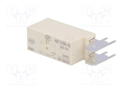 HF115F-Q/024-1HT Реле: электромагнитное; SPST-NO; Uобмотки: 24ВDC; 20A ...