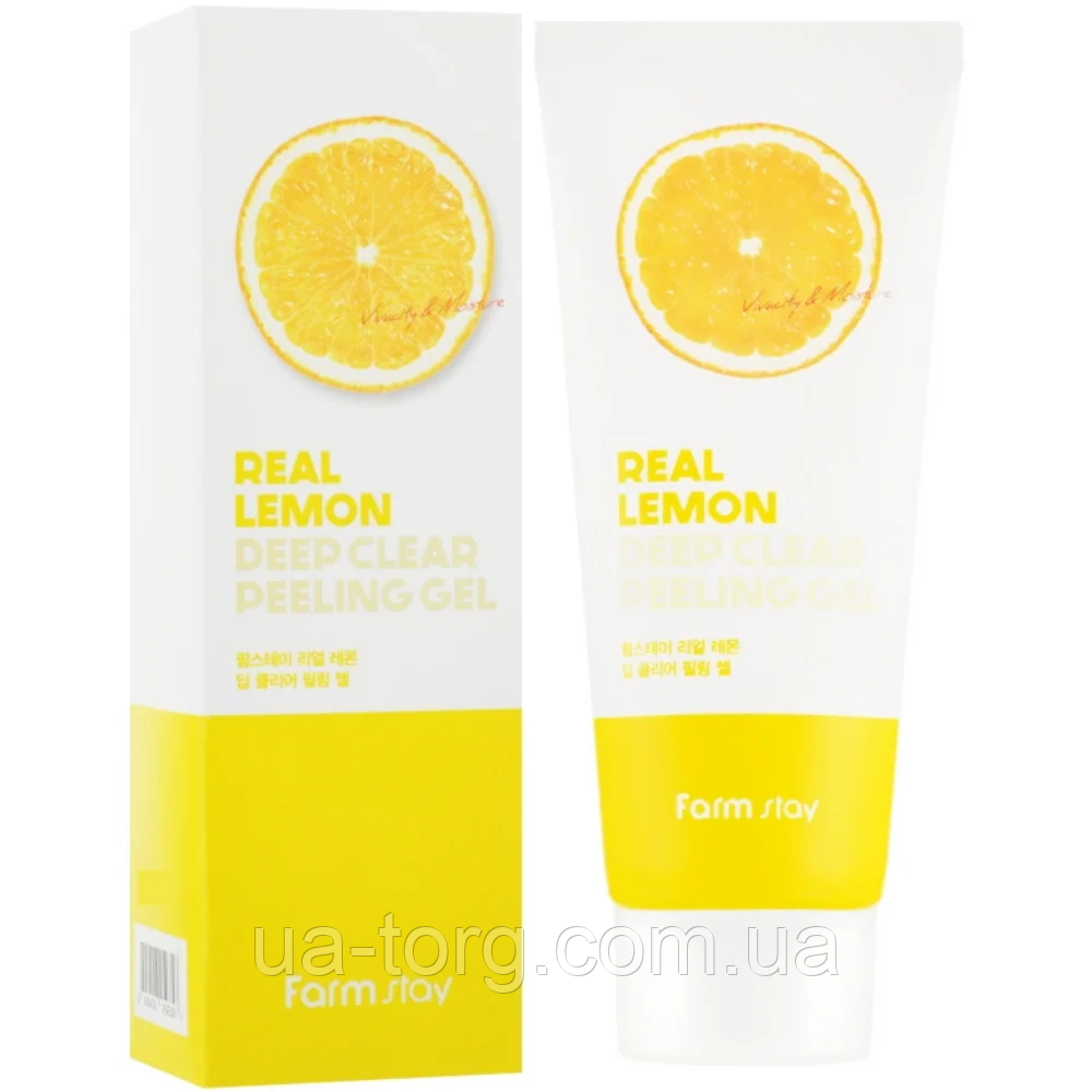 Пілінг-гель для обличчя FarmStay Real Lemon 100 мл