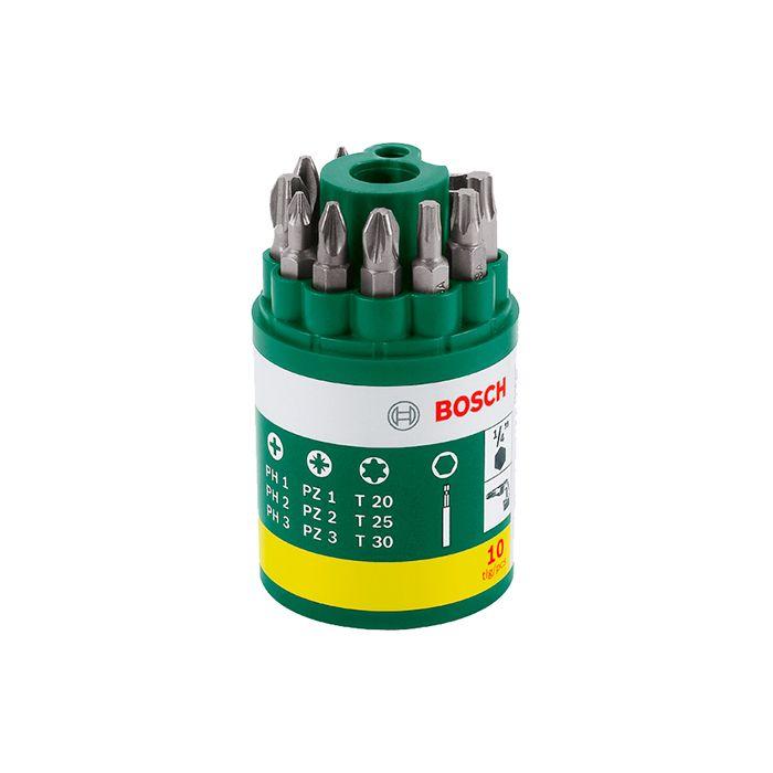 Набір із 9 бітів + універсальний тримач Bosch PROMOLINE (2607019452)