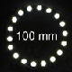 Светодиодное кольцо LED ring SMD 5050 100mm White (561Lm)  6.93W, фото 3