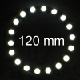 Світлодіодне кільце LED ring SMD 5050 120mm (663Lm) 8.19W, фото 3