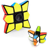 Кубик рубика спиннер антистресс Fingertip cube spinner 7см EL-2171-2 Т