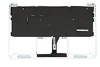Клавиатура для ноутбука Apple MacBook Air 2012+ (A1465) Black, (Silver TopCase), RU (горизонтальный энтер)