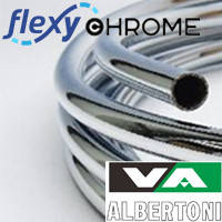 Гнучка підводка мідна хром Flexy CHROME