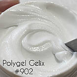 Полігель GeliX 902, ультра білий, фото 4